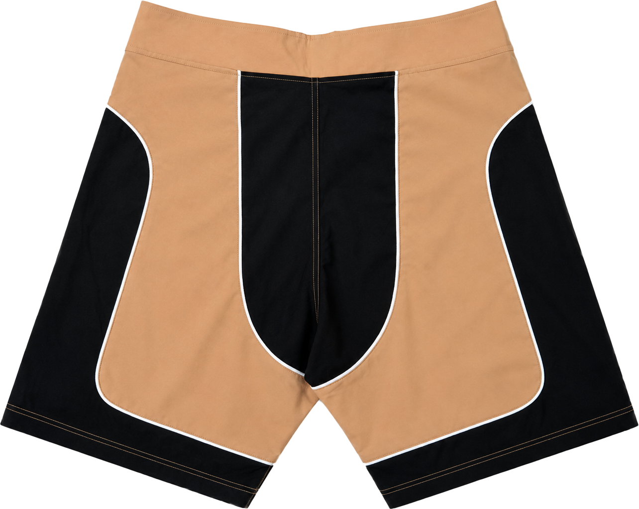 CREAM SWIMMING TRUNKS