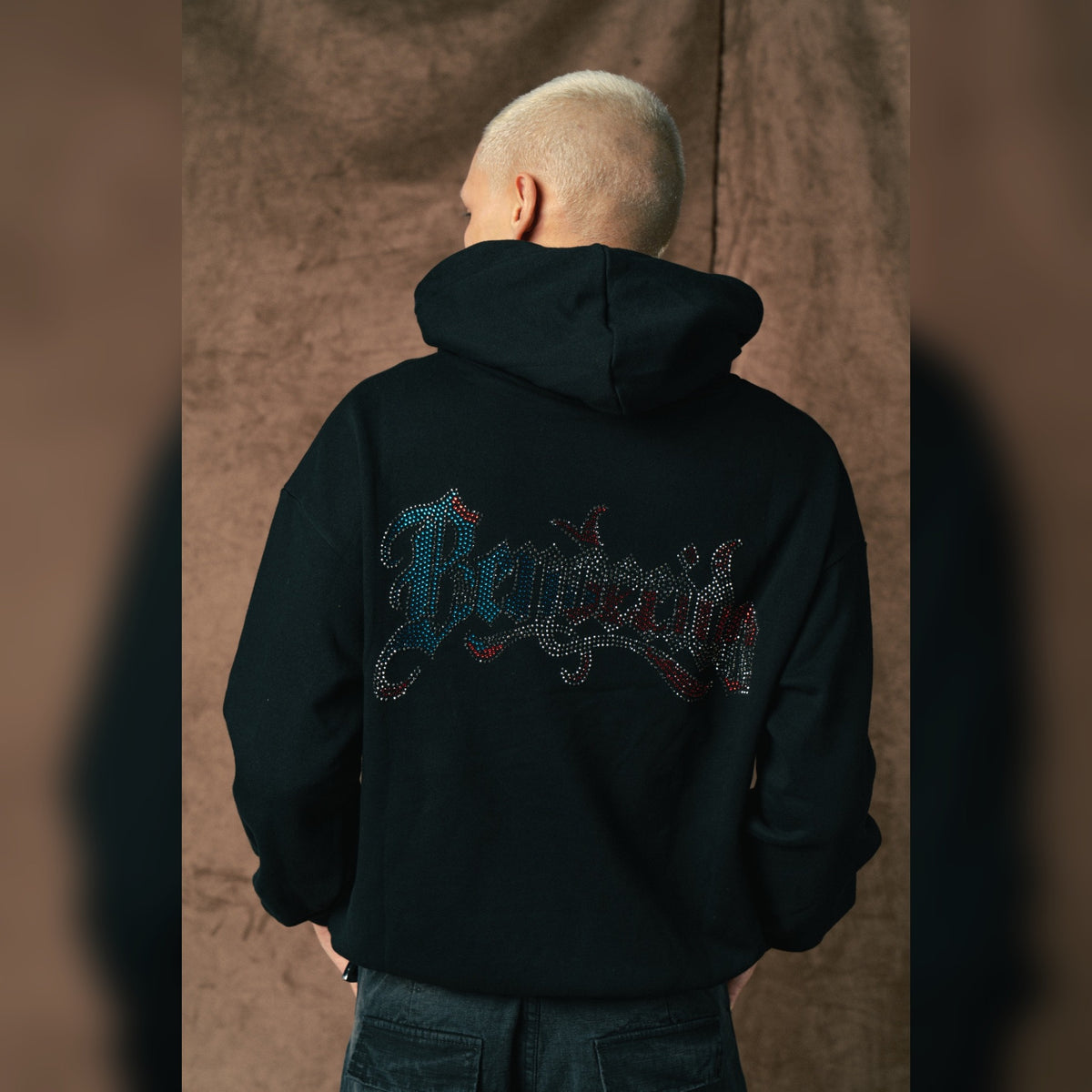 PR RHINESTONE HOODIE