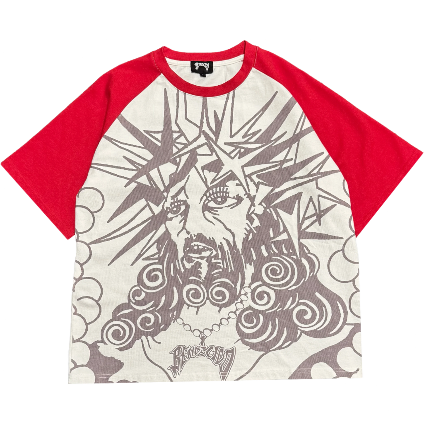 "SAVIOR" RAGLAN TEE