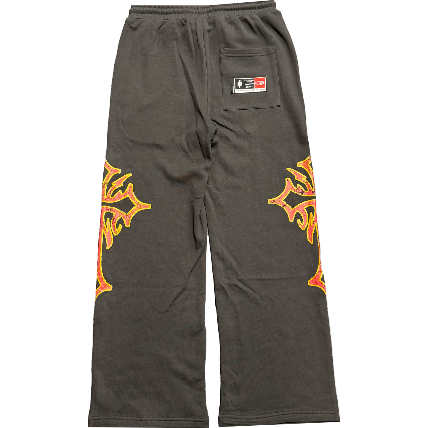 CROSS SWEATPANTS GRAY