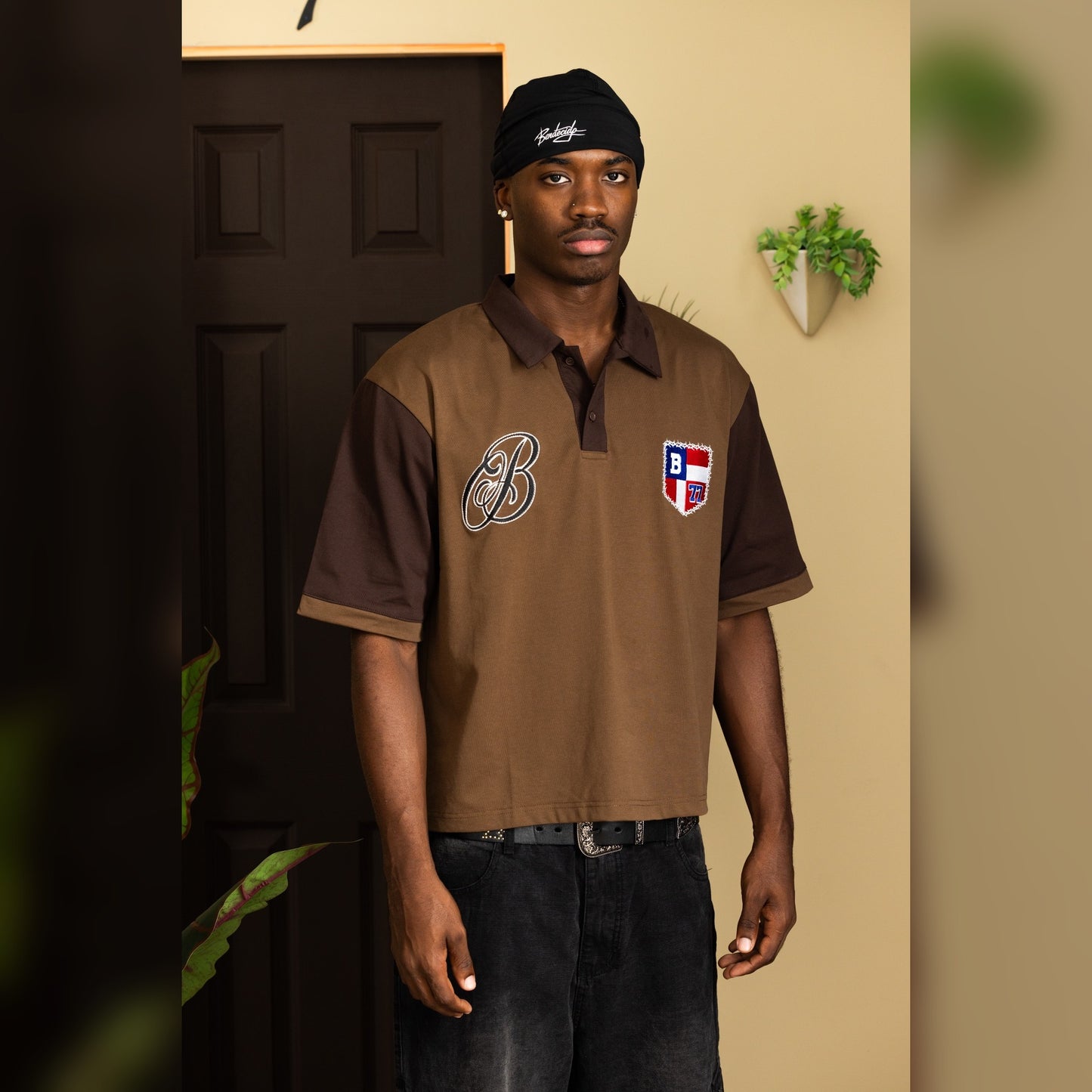 BROWN POLO