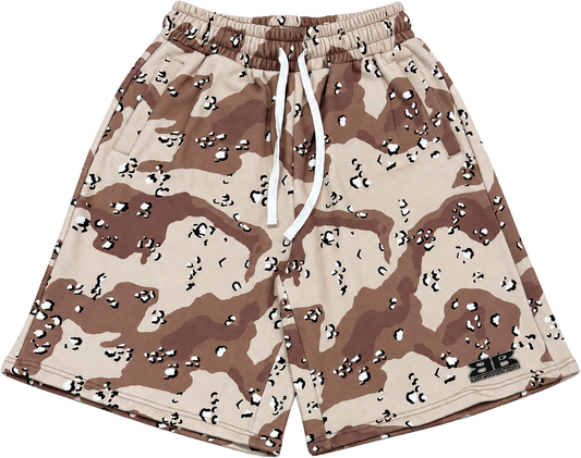 DESERT CAMO COTTON SHORTS