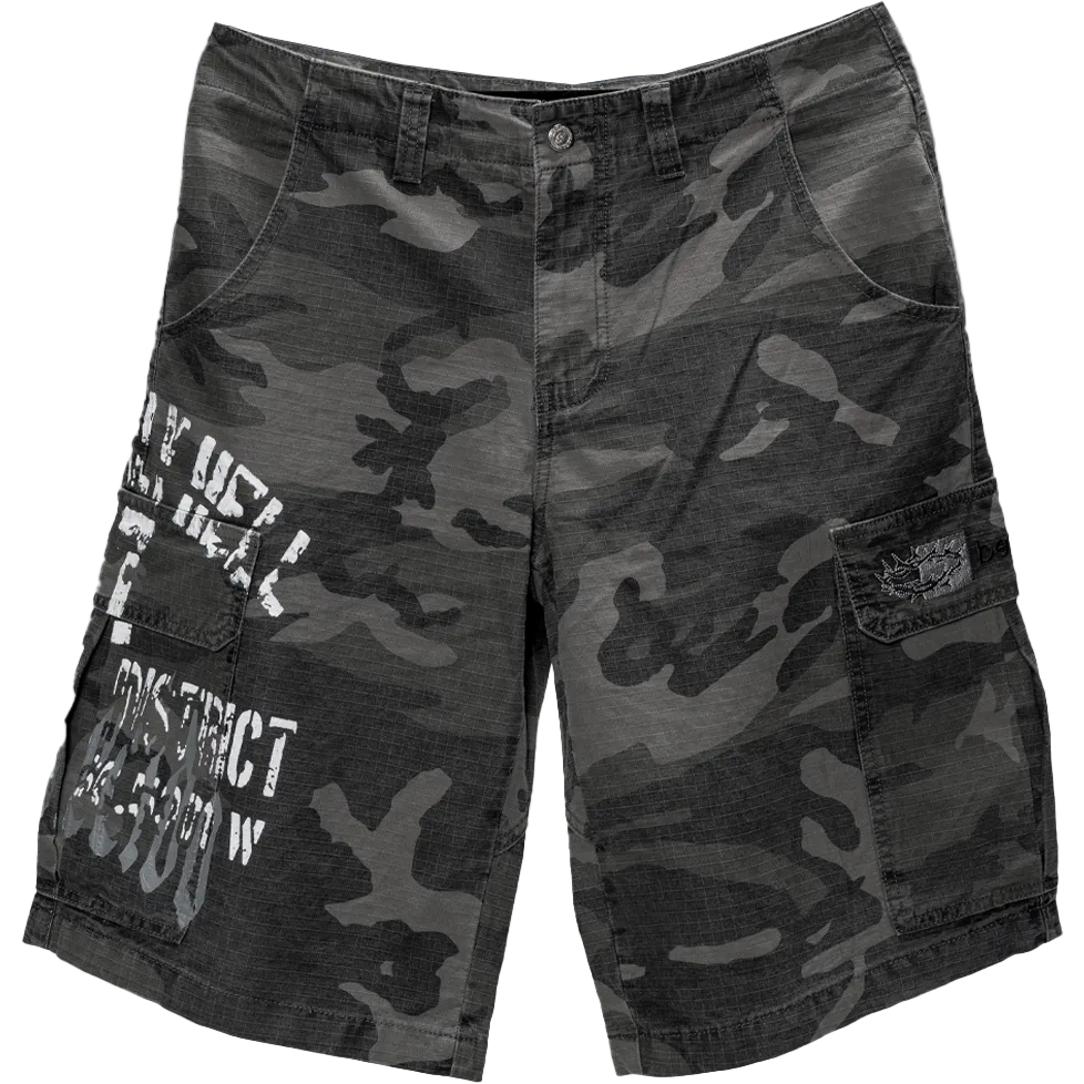 MILITARY JORTS BLACK