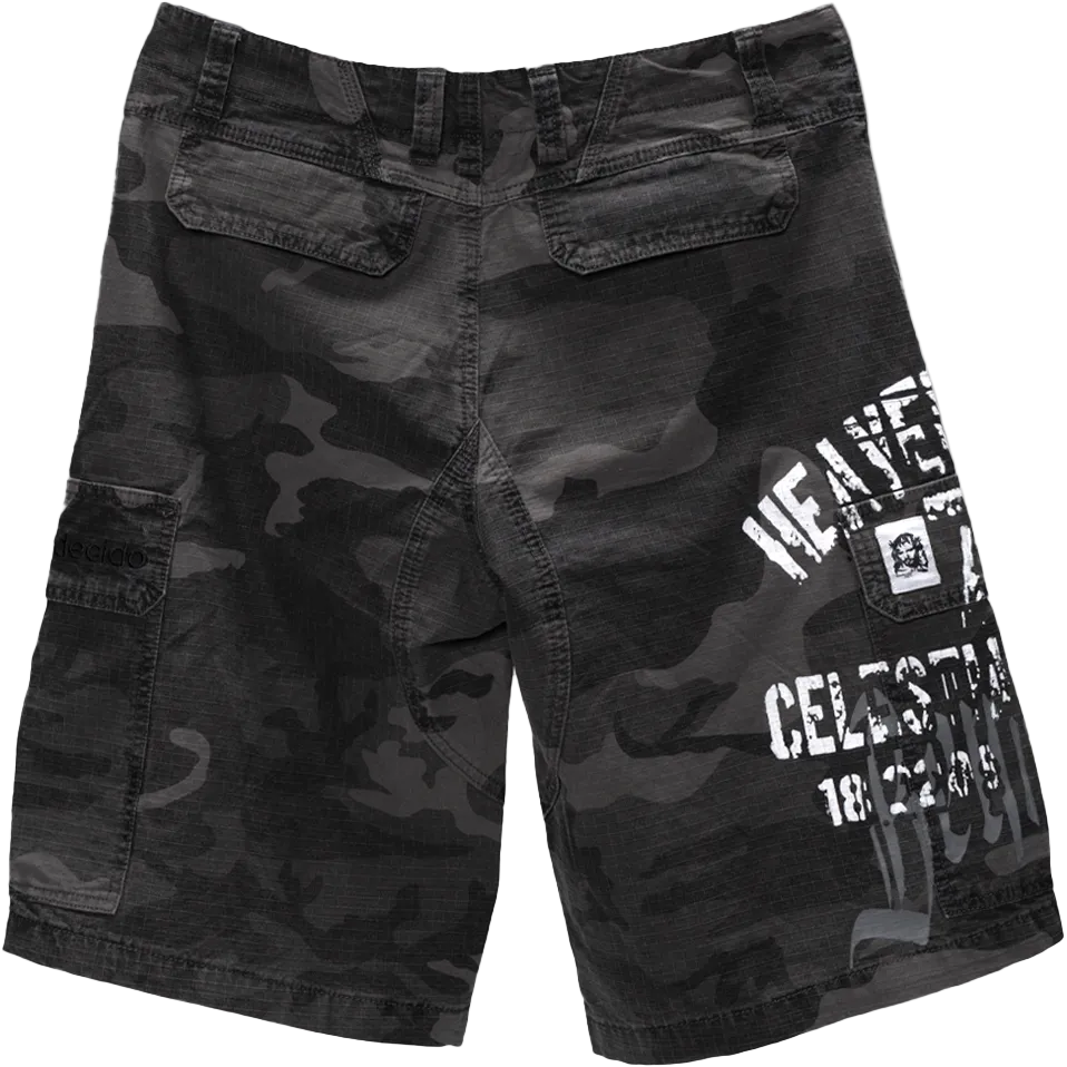 MILITARY JORTS BLACK