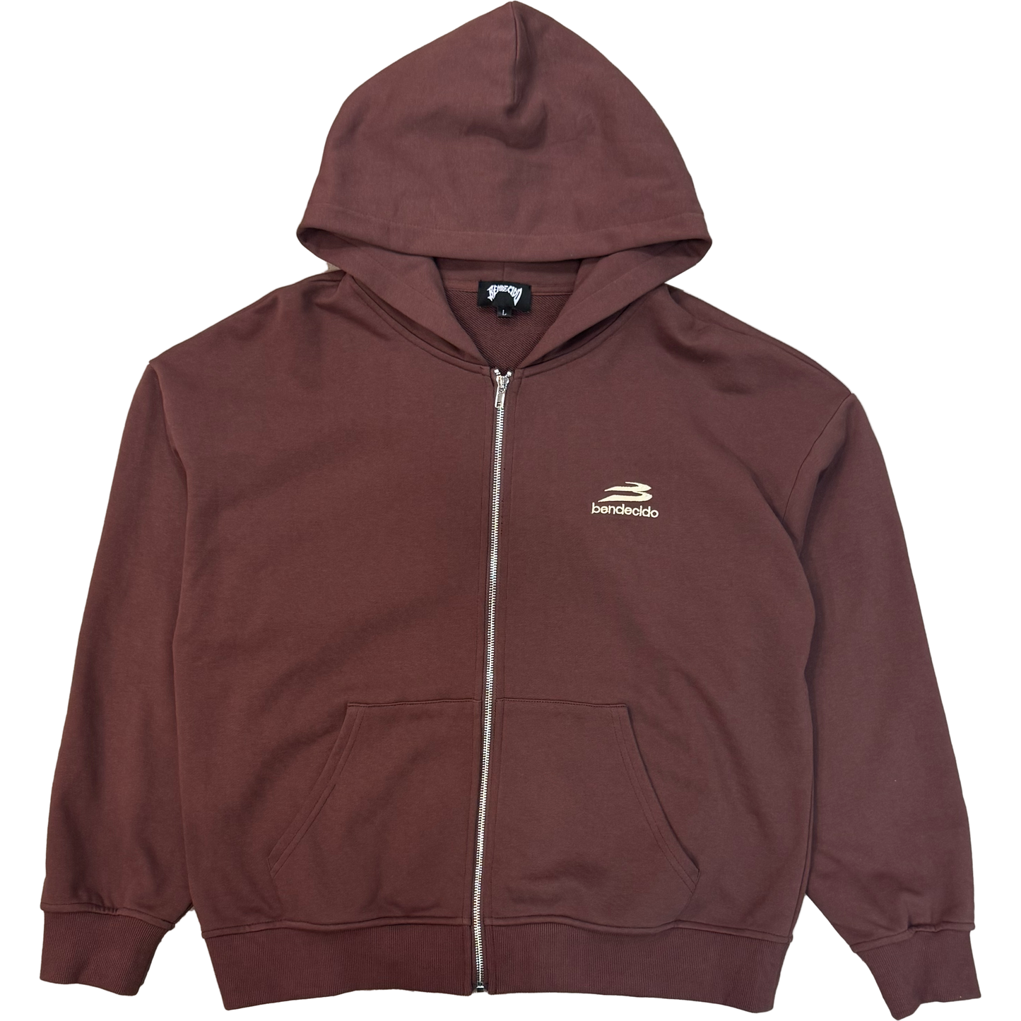 BROWN ZIP UPS